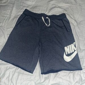 Nike blue shorts large